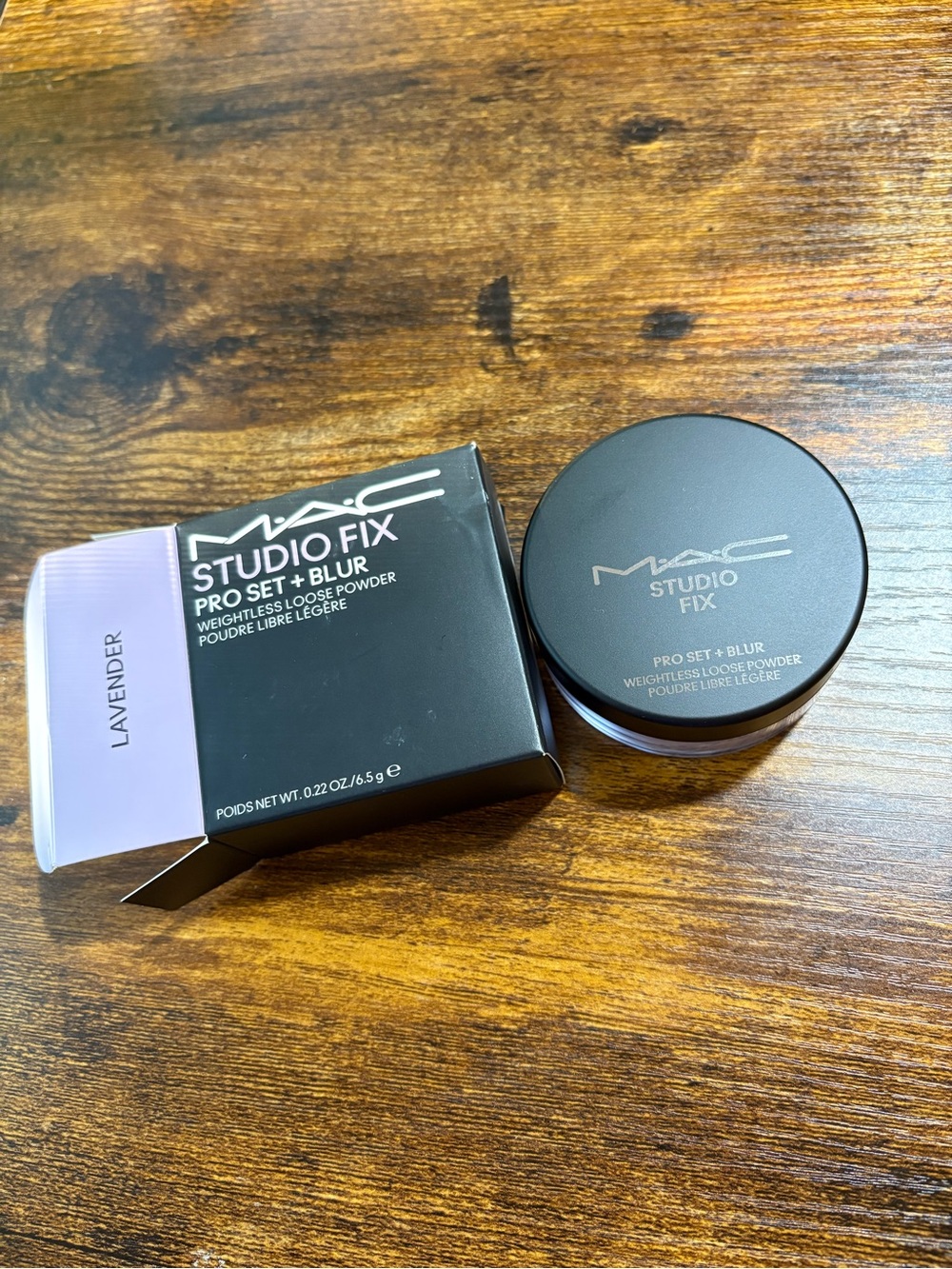 MAC Studio Fix Pro Set + Blur Loose Powder - Lavender